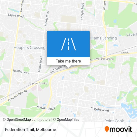 Federation Trail map