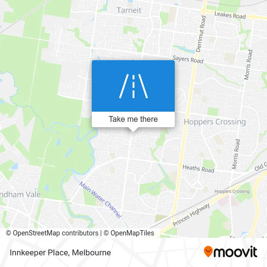 Mapa Innkeeper Place