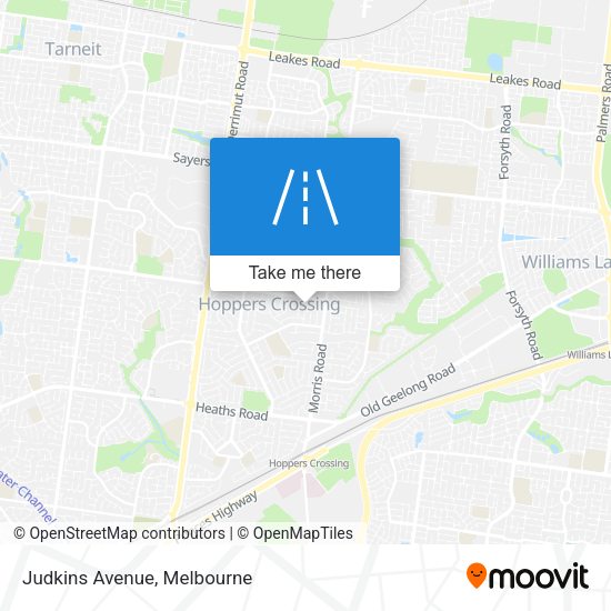 Judkins Avenue map