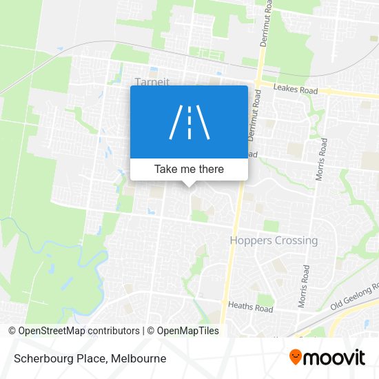 Scherbourg Place map
