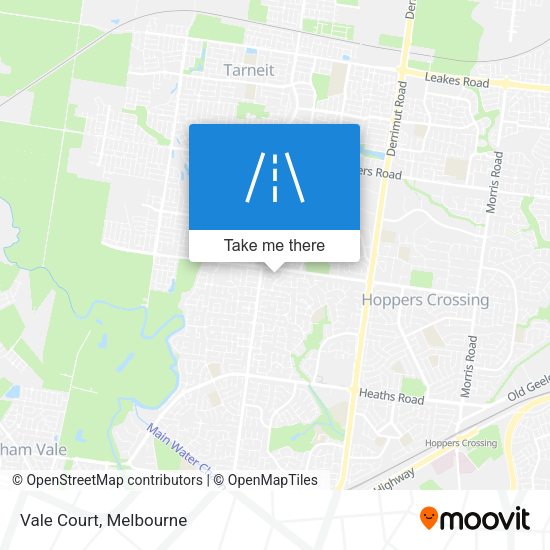 Vale Court map