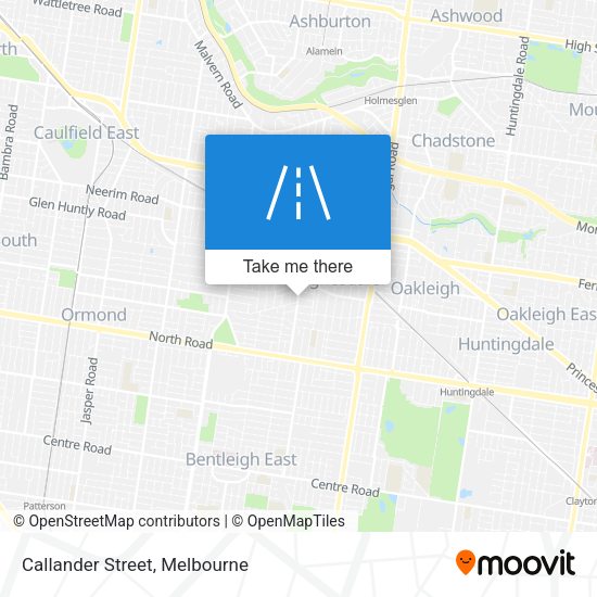 Callander Street map
