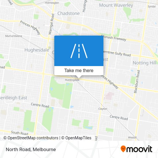 North Road map