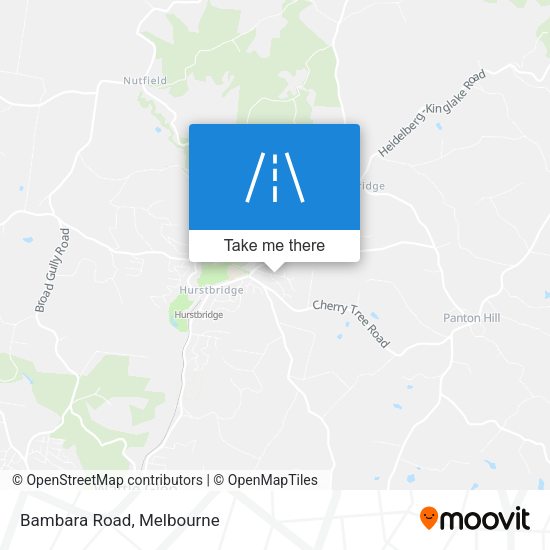 Bambara Road map