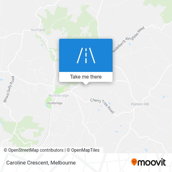 Caroline Crescent map
