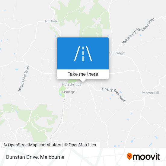 Dunstan Drive map