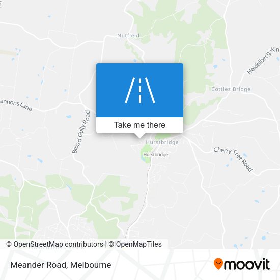 Meander Road map
