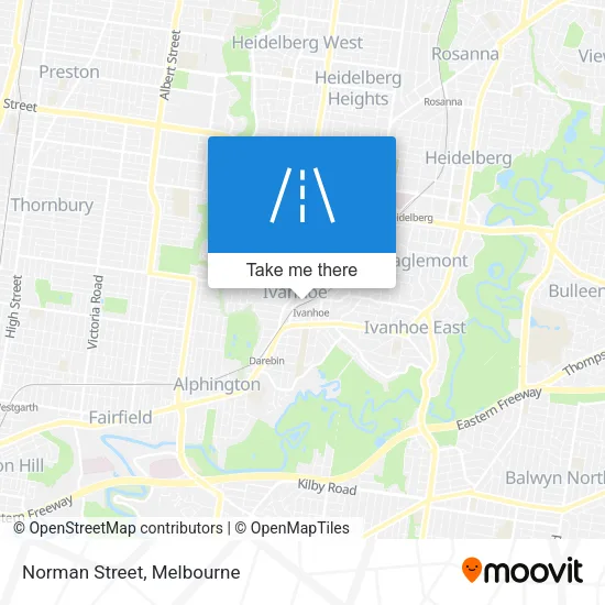 Norman Street map