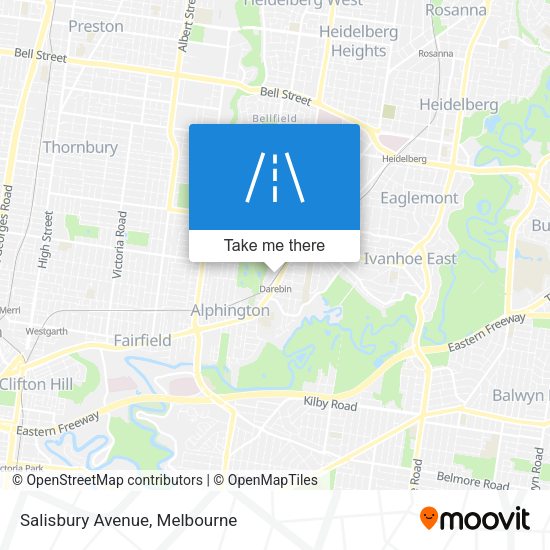 Salisbury Avenue map