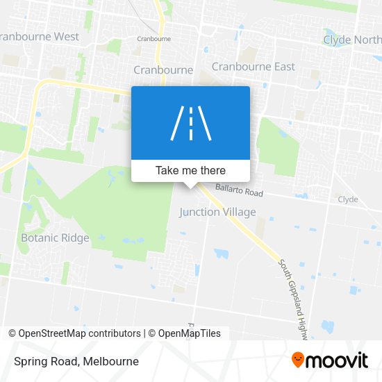 Spring Road map