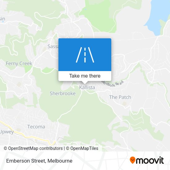 Emberson Street map