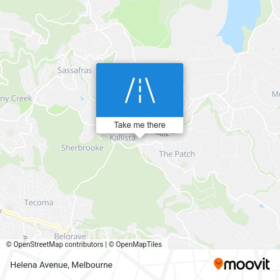 Helena Avenue map
