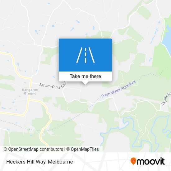 Heckers Hill Way map