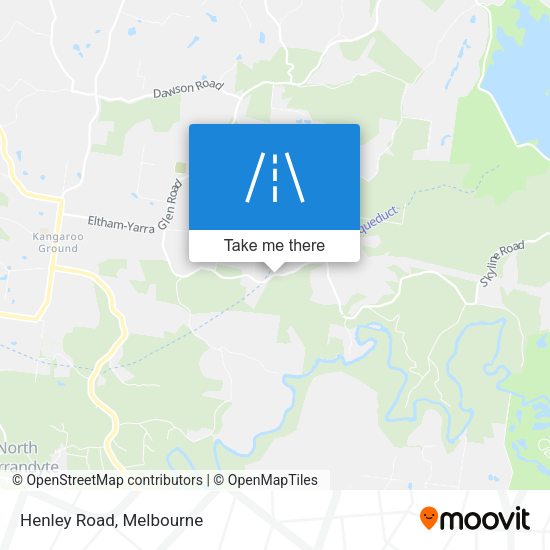 Henley Road map