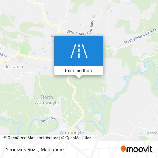 Yeomans Road map