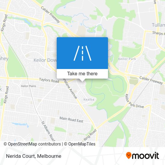 Nerida Court map