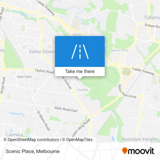 Scenic Place map