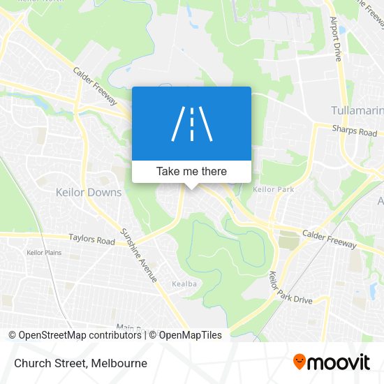 Church Street map