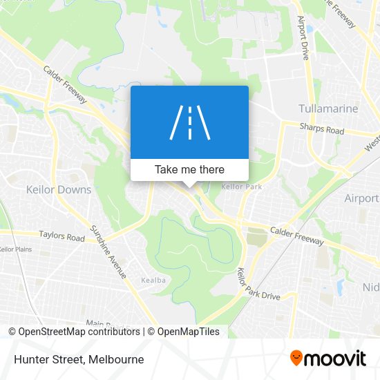 Hunter Street map