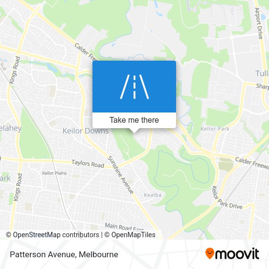 Patterson Avenue map