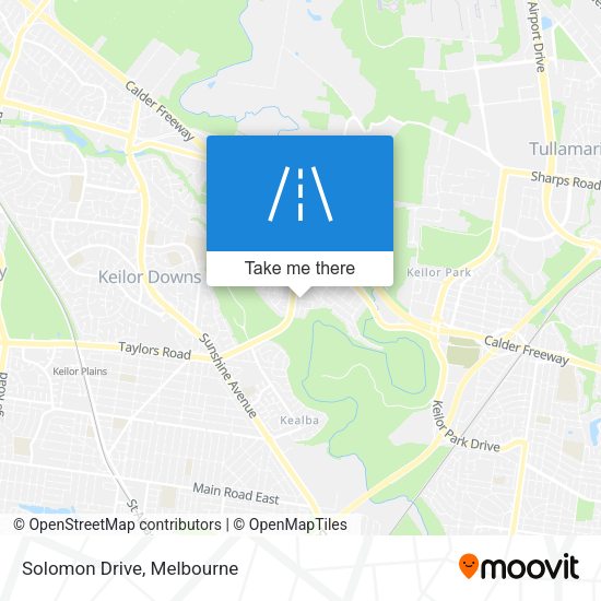 Solomon Drive map