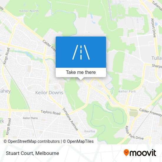 Stuart Court map