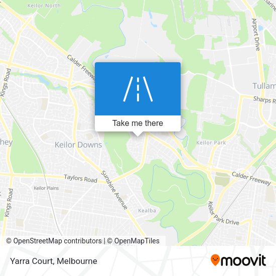 Yarra Court map