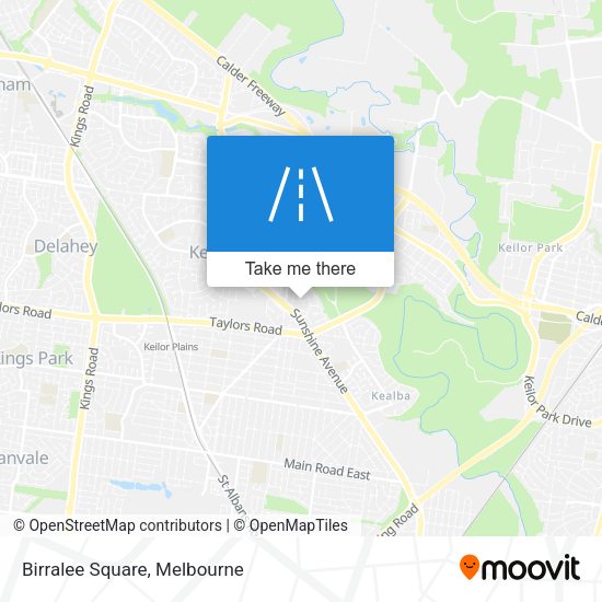 Birralee Square map