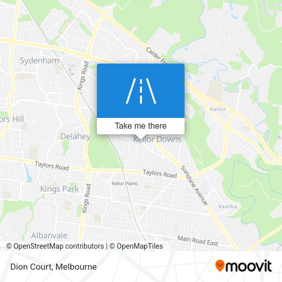 Dion Court map