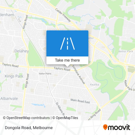Dongola Road map