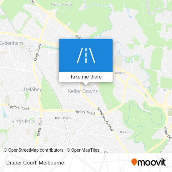 Draper Court map