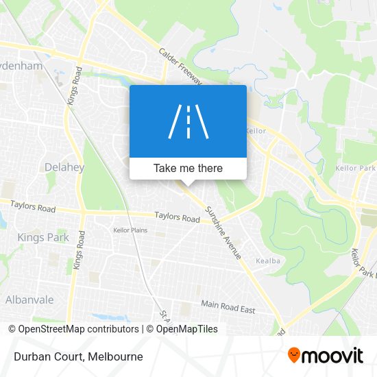 Durban Court map