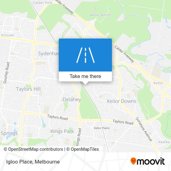 Igloo Place map