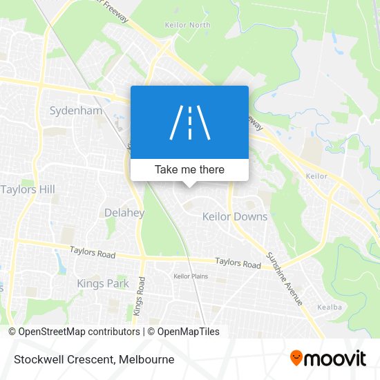 Stockwell Crescent map