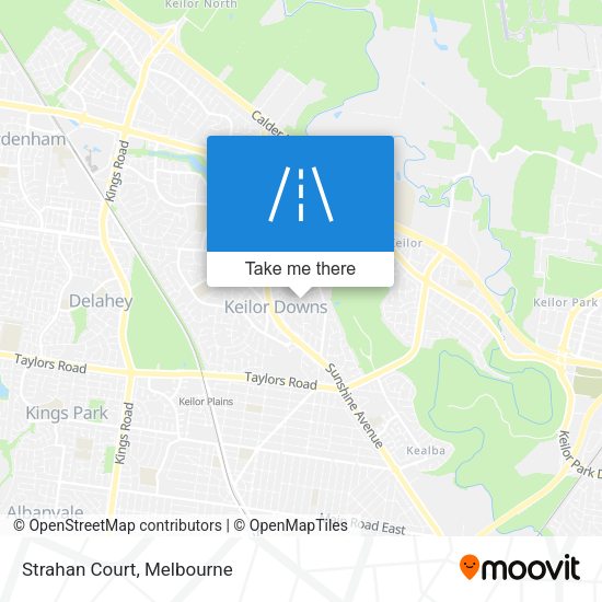 Strahan Court map