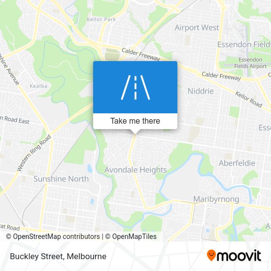 Buckley Street map