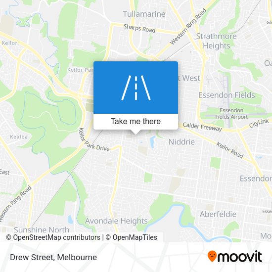 Drew Street map