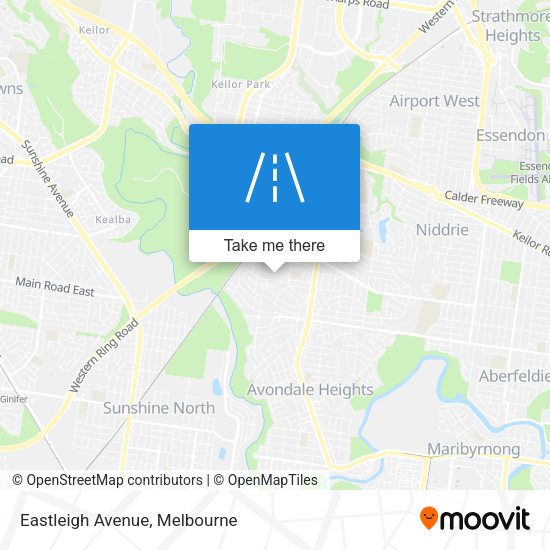 Eastleigh Avenue map
