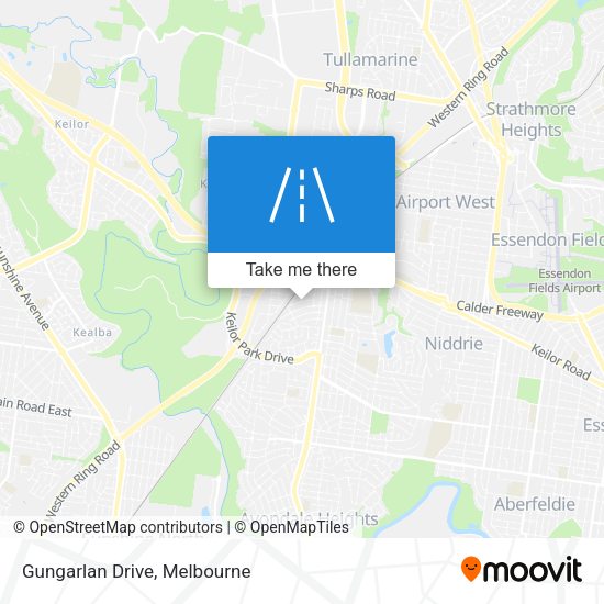 Gungarlan Drive map