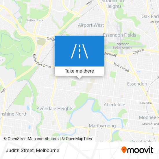 Judith Street map