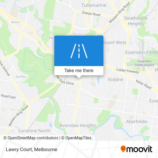 Lawry Court map