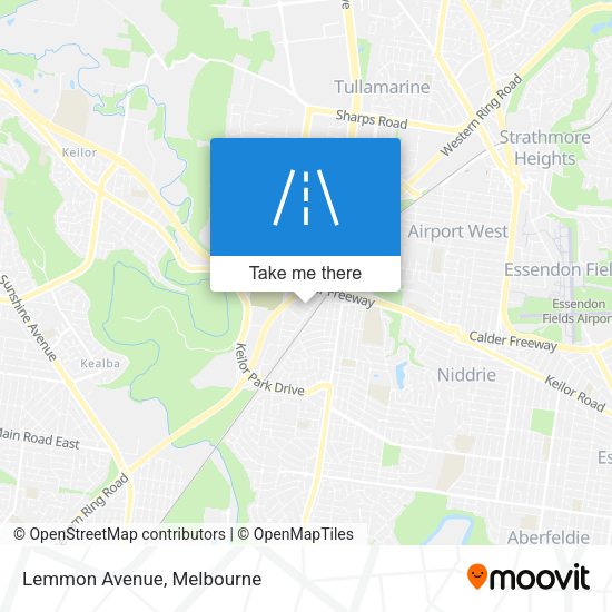 Lemmon Avenue map