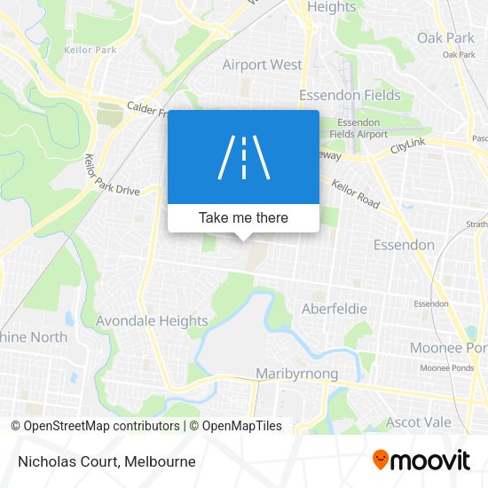 Nicholas Court map