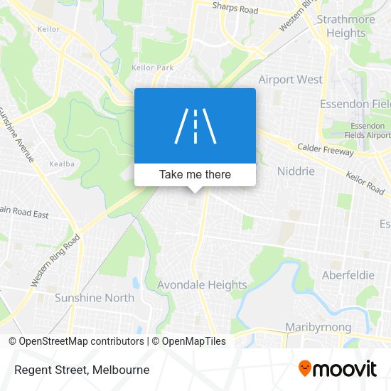 Regent Street map