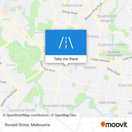 Ronald Grove map