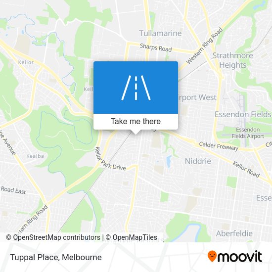 Tuppal Place map
