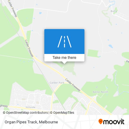 Organ Pipes Track map