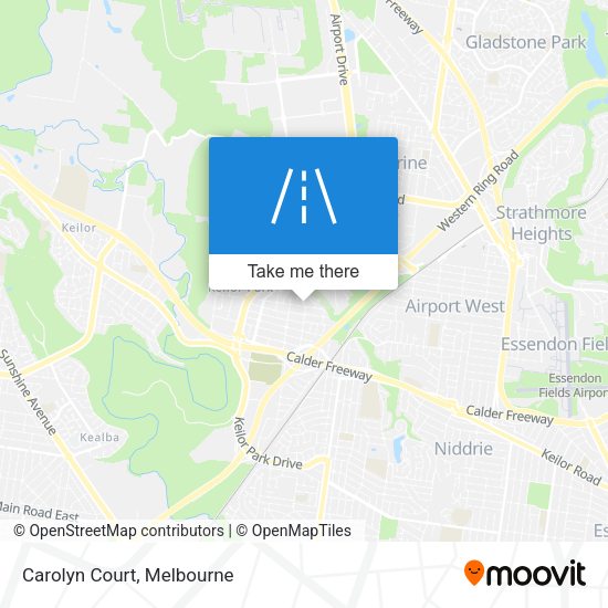 Carolyn Court map