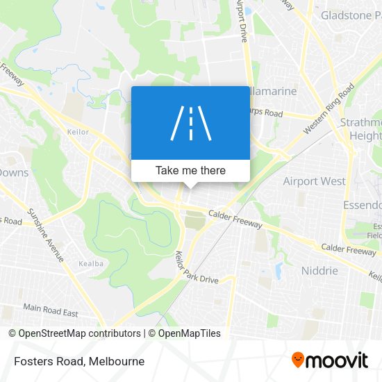 Fosters Road map