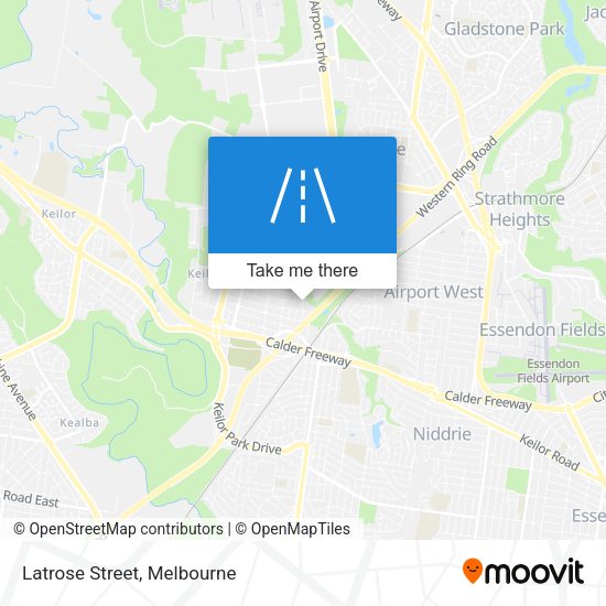 Latrose Street map